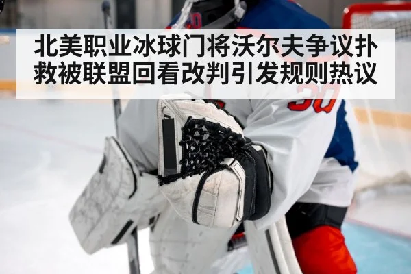 北美职业冰球门将沃尔夫争议扑救被联盟回看改判引发规则热议